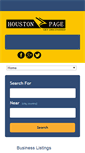 Mobile Screenshot of houstonpage.net